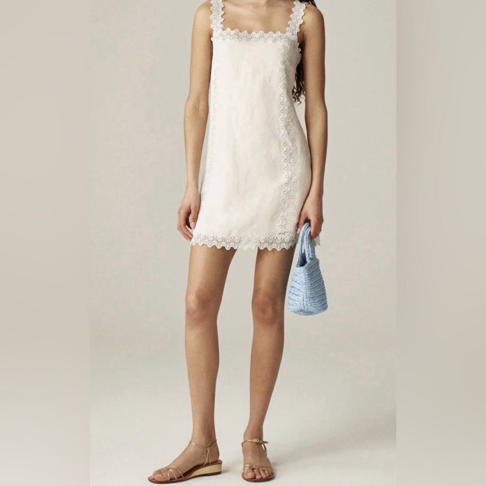 J.Crew Lace-trim shift dress NWT Size 18